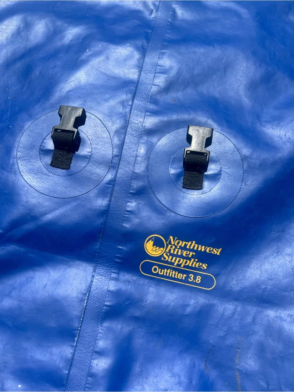 Blue Waterproof Duffel Bag - Men’s Travel Gear